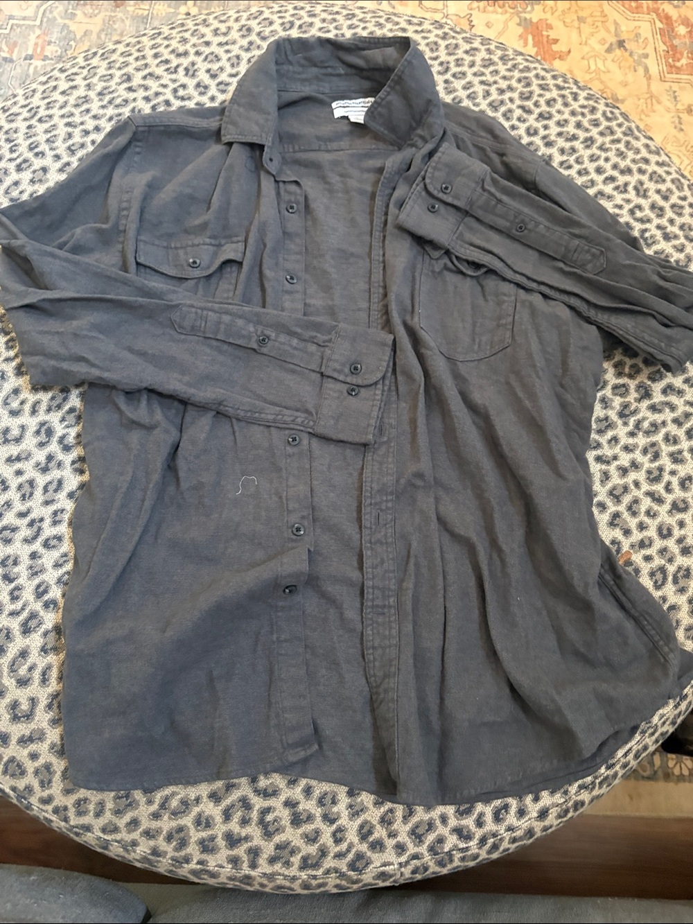 Amazon Essentials Lightweight Men's Shirt Jacket - Charcoal